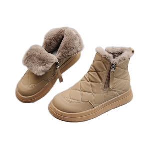 Nuovi Stivali da Neve Invernali da <span class=keywords><strong>Donna</strong></span> 2025 Antiscivolo Caldi Sportivi Resistenti Traspiranti con Fodera in Puro Cotone Morbidi con Lacci Bestseller - Product Image 1