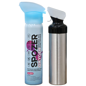 กระป๋องออกซิเจนแบบพกพาสำหรับการหายใจทางการแพทย์ ผลิตจากอะลูมิเนียม เป็นมิตรต่อสิ่งแวดล้อม พร้อมบริการพิมพ์โลโก้ตามสั่ง - Product Image 2