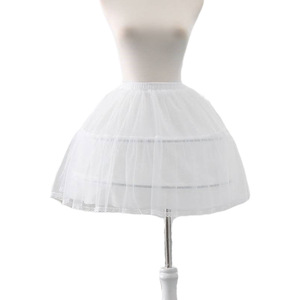 Per bambini adulti osso quotidiano 42cm sottoveste Lolita gonna a sbuffo sottoveste per ragazze abito da Performance gonna Interlining bianco nero - Product Image 5