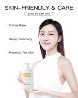 Gel de douche à longue durée, vernis de bain, étiquette privée, mousse de douche, parfum, hydratant