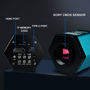48MP 4K-Mikroskop CCD-Kamera HD-MI TYP-C-kompatibles industrielles Ziffern-Videoaufzeichnungs-Inspektions-Forschungs reparatur telefon - Product Image 2