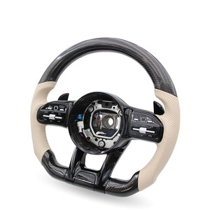 พวงมาลัยคาร์บอนไฟเบอร์ ZC-809-YD-T51-F สำหรับ Mercedes-<span class=keywords><strong>Benz</strong></span> CLS 350 [219322] 2005-2010 - Product Image 1