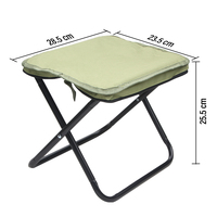 Chaise de camping pliable légère en promotion – Siège de voyage portable pour la plage, les pique-niques et les événements en plein air