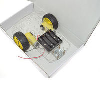 Kit de châssis de voiture jouet Robot intelligent 2wd Programmable DIY avec encodeur de vitesse de moteur pour enfants
