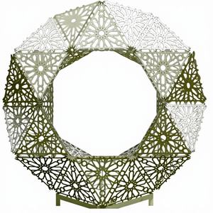 Escultura de Animales de Acero Inoxidable para Exteriores, Decoración de Arte Abstracto Moderno Resistente a la Intemperie, Hecha a Mano, de Fábrica en Foshan - Product Image 1