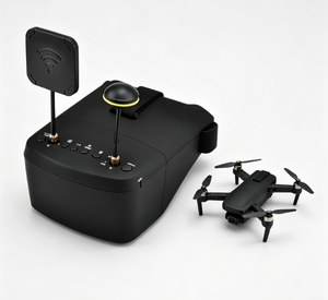 5.8G FPV Goggle Dual RX 800D 5 Inch HD LCD 40CH RaceBand Built-in 2000mAh <b>Battery</b> for FPV <b>Drone</b> - Product Image 1