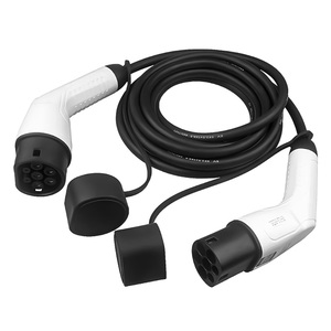 Cable de Extensión para Cargador de Vehículos Eléctricos Tipo 2, T2-T2, Estándar Europeo, Doble Conector Tipo 2 - Product Image 1