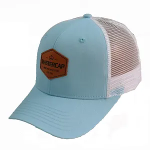 Gorra Trucker de Moda de 6 Paneles con Bordado y Parche Impreso, Fabricada por <span class=keywords><strong>Master</strong></span> Manufacture, en Promoción - Product Image 1
