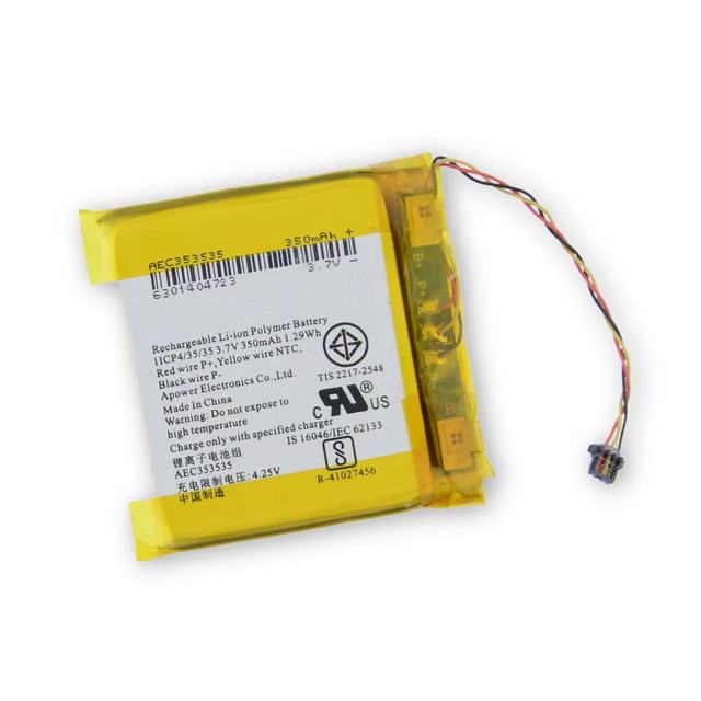 Oem Good Quality 3.7V 350mAh AEC353535 for beats Solo 2.0 3.0 Headphone Replacement Battery
