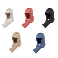 Hiver écharpe personnalisée chapeau de protection du cou intégré Mode européenne et américaine internet célébrité nouveau chapeau chaud épaissi