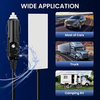 Adaptateur d'alimentation Starlink Mini avec chargeur de voiture, adapté aux véhicules et aux camping-cars, parfait pour une utilisation nomade avec Starlink Mini