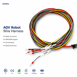 Hoogflexibele AGV-kabelboom met aangepaste connector draadassemblage voor automatisch geleide voertuigen - Product Image 1