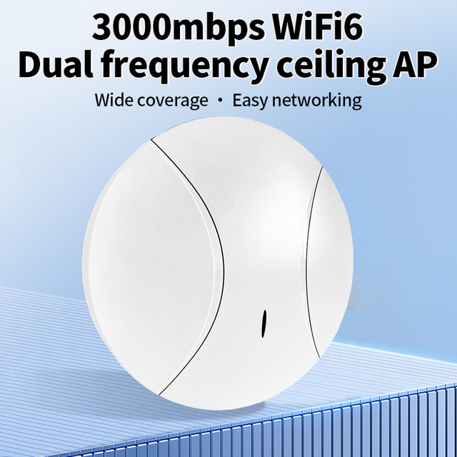 Hoem Usage 802.11ac/ac Wireless Ceiling AP WiFi Access Point MT7981B OpenWRT Firmware Gigabit Dualband Ceiling Mount Router