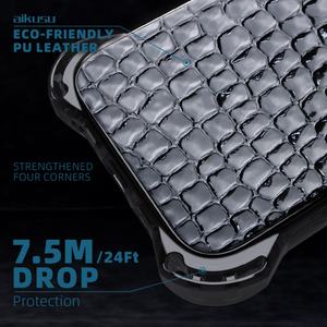 Funda de Cuero para Móvil, Antigolpes, Cruzada, para iPhone 15 14 Pro Max, con Correa para el Brazo, para Huawei Mate 60 Pro - Product Image 3