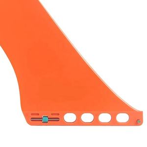 Ailerons de <span class=keywords><strong>surf</strong></span> verticaux amovibles de gouvernail d'équilibre de planche à pagaie de SUP profilée automatique <span class=keywords><strong>avec</strong></span> grande queue pour planche de <span class=keywords><strong>surf</strong></span> à gouvernail fendu - Product Image 1