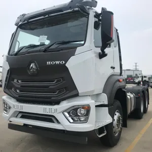 2022 Model HOWO E7G Truck Head RHD 371hp Tractor Truck Trailer Head for Flatbed Semi Trailer