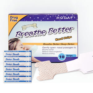 新しいデザイン透明な鼻ストリップより良い睡眠鼻テープ抗いびき鼻ストリップ鼻プラスターより良い呼吸 - Product Image 2