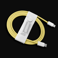 Cable de datos de carga rápida de 60W tipo C para iluminación, cable de datos PD de colores en blanco y negro para iPhone, iPad, teléfono, 8 pines, TPE para