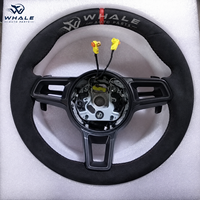 Volant de direction PDK en cuir et fibre de carbone personnalisé en stock pour Porsche 911 997.2 Carrera Carrera S Plug & Play Luxe