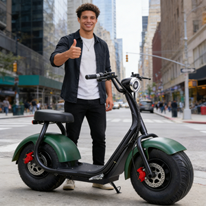 Scooter rapide haute performance 2025, pneus larges, adultes, 1000w, modèle NLX M1, 48V, scooter Ci - Product Image 1