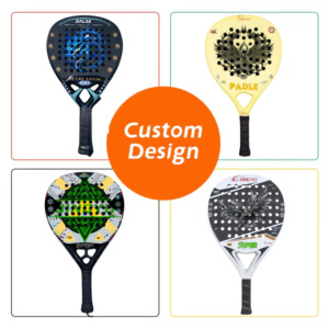 Raquetas de Tenis y Pádel de Fibra de Carbono Ligeras y de Alta Calidad Personalizadas al por Mayor, Raquetas Premium de Fábrica China - Product Image 3