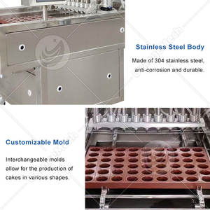 ORME - Dosificador de Mermelada para Cupcakes, Máquina Inyectora de Mermelada para Pasteles, de Acero Inoxidable Comercial - Product Image 4