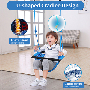 ROPECUBE Balançoire pour tout-petits de qualité commerciale pour salle de classe préscolaire, balançoire pour bébé directement de l'usine pour centre d'apprentissage précoce, robuste - Product Image 2