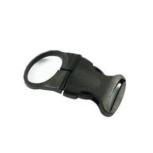 Hebilla de plástico ajustable de 25 mm de diámetro interior, color negro, para mochila, soporte para botella de agua, uso en exteriores - Product Image 3