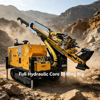 Foreuse minière 800m entièrement hydraulique multi-usages pour l'échantillonnage de sols et le forage carottier pour l'Asie du Sud-Est
