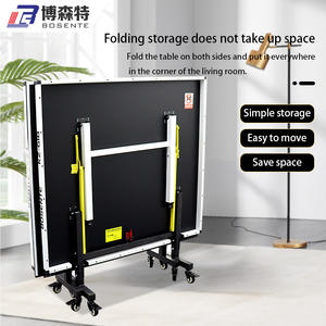 <span class=keywords><strong>Tavolo</strong></span> da Ping-Pong Professionale da Esterno e Interno Pieghevole e Movibile - Product Image 2