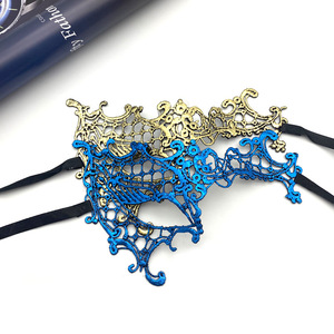 Großhandel Maskerade Maske für Frauen Spitzen maske Glänzende Strass Party <span class=keywords><strong>Prom</strong></span> Ball Maske - Product Image 3