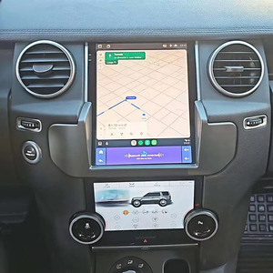 Autoradio Android 14 à écran vertical pour Land Rover Discovery 4 LR4 2009-2016, navigation GPS, autoradio + écran LCD de climatisation - Product Image 1