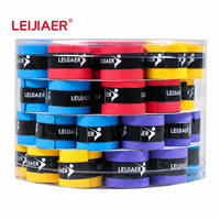 Poignée de raquette de tennis antidérapante en PU personnalisée en usine, accessoires sportifs universels pour raquettes de badminton et de squash