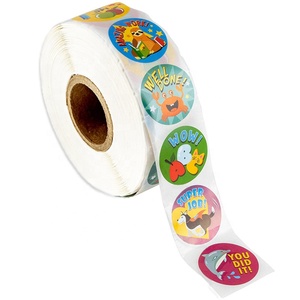 500 Pegatinas de Recompensa, Pegatinas Motivacionales, Pegatinas de Animales Lindos, Rollo de Etiquetas para Niños, para Recompensas Escolares, Estudiantes, Maestros, OEM - Product Image 4