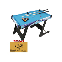 Table de jeu de billard en bois pour enfants, grande taille 92,5*51CM