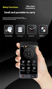 D21 2000mAh Dispositivo de traductor en línea en tiempo real Sistema operativo Android Pantalla táctil a color IPS Voz bidireccional 142 idiomas WiFi - Product Image 5