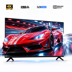 Televisor para Juegos <span class=keywords><strong>de</strong></span> 55 Pulgadas 4K HDR 10 sin Marco, Televisión Ultra Delgada con Dolby Atmos Android 16, Venta al por Mayor <span class=keywords><strong>de</strong></span> Fábrica OEM ODM para Cine en Casa - Product Image 1