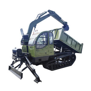 Escavatore montato su veicolo autocarro con cassone ribaltabile da 8 tonnellate - Product Image 2