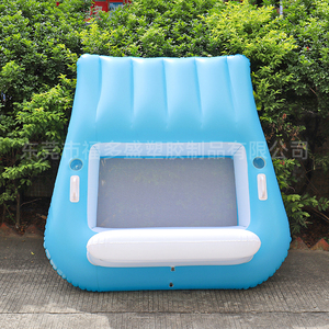 Nhà Máy Sản Phẩm Mới Phát Triển Tùy Chỉnh PVC <span class=keywords><strong>Inflatable</strong></span> Đôi Nước Phòng Chờ Ghế, Ngồi Và Nằm Nổi Nệm Cho Bơi - Product Image 4