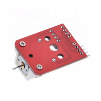 Modul Sensor Kipas Bertenaga Motor L9110 untuk Robot Pemadam Kebakaran Papan Pengembangan Mikrokomputer Satu Chip Pemasangan Standar