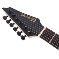 Gitar Elektrik Profesional Okoume Body Solid dengan Fingerboard Rosewood India dan Neck Maple Kanada 39 Inch
