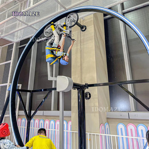 IDO Fabricant d'attractions, équipement de parc d'attractions intérieur, vélo tournant à 360 degrés, <span class=keywords><strong>jeu</strong></span> interactif pour enfants pour aire de jeux intérieure - Product Image 3