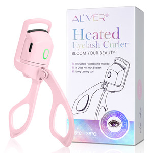 Recourbe-cils chauffant <span class=keywords><strong>électrique</strong></span> ALIVER, rose, rechargeable USB Type-C, 2 réglages de température, tenue 24h, emballage personnalisé, directement de l'usine - Product Image 5