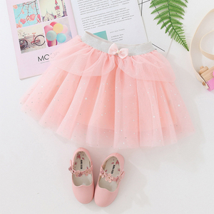 Faldas Tutú para Niñas, Vestido de Hada <span class=keywords><strong>Rosa</strong></span> con Lazo, Falda de Tul para Fiestas Infantiles, Falda <span class=keywords><strong>Rosa</strong></span> para Niñas - Product Image 1