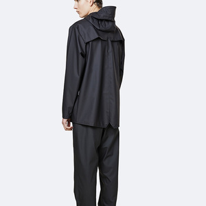 OEM Custom Hooded Long Sleeves Jacket Single Breasted Zipper Open Solid Short <strong>Trench</strong> <strong>Coat</strong> Plus Size Jackets <strong>for</strong> <strong>Men</strong> - Product Image 4