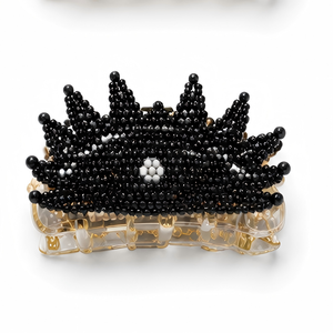 Pinces à <span class=keywords><strong>cheveux</strong></span> en acétate de plastique, motifs yeux de démon, style coréen personnalisé, romantiques, pour femmes, idéales pour le bureau, lot en vrac écologique - Product Image 6