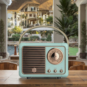 Haut-parleur Radio rétro de connexion d'effet sonore Surround populaire de 360 degrés pour le haut-parleur portatif de tablette - Product Image 3