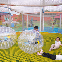 Équipement de terrain de jeu en corde tressée pour l'extérieur avec des plateformes suspendues pour les parcs d'aventure et les stations balnéaires pour enfants