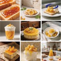 High Quality & Delicious Peach Jam From Manufacturer for Milk Tea Shops and Bakeries