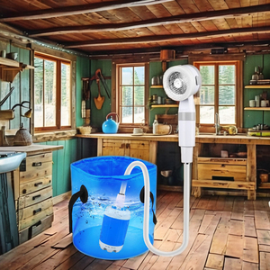 Lightweight PVC Electric Outdoor <strong>Shower</strong> Pump <strong>Portable</strong> USB Rechargeable Camp <strong>Shower</strong> for Car Washing 5000mAh for Travel - Product Image 3
